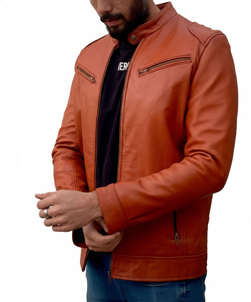 Mens Leather Jacket